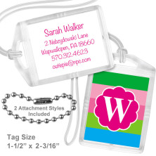 Monogram Mini Tag 15