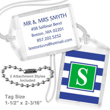 Monogram Mini Tag 16