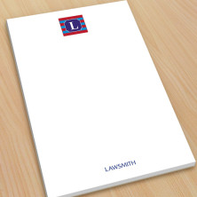 Monogram Note Pad 11 - Large