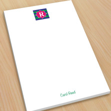 Monogram Note Pad 14 - Large