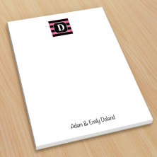 Monogram Note Pad 4 - Small