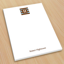 Monogram Note Pad 8 - Small