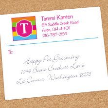 Monogram Shipping Labels 17