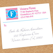 Monogram Shipping Labels 6