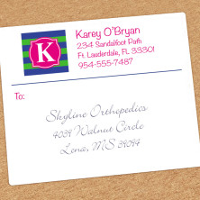 Monogram Shipping Labels 9