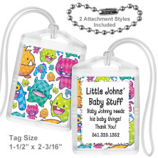 Monster Cutie Mini Bag Tag
