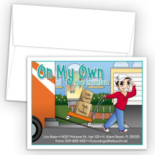 Moving Guy 2 Moving Card