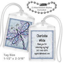 Mystic Dragonfly Mini Tag