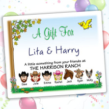 Nature Family Gift Labels