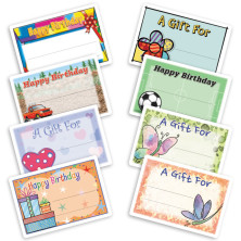 Large Birthday Gift Labels