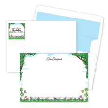 Picket Fence Artistic Correspondence Card Ensembles