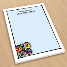Pop Art Butterfly Small Note Pads
