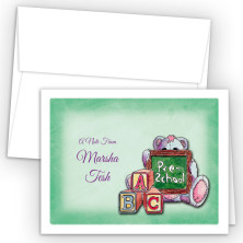 Preschool Note Card