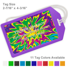 Psychedelic 2 Luggage Tag