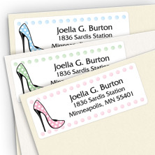 High Heels Address Label Assortment Pack