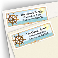Ships Wheel Address Labels