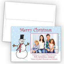 Sowman Photo Upload Holiday Card