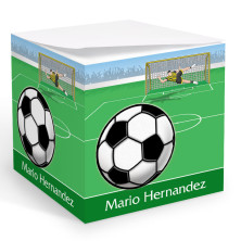 Soccer Memo Cube