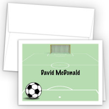 Soccer Note Card