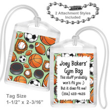 Sports Mini Bag Tag