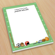 Sports Small Note Pads