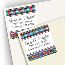 Aztec Square Address Labels