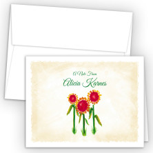 Sunflower Note Card