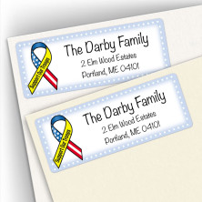 Support Our Troops Address Labels