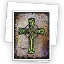 Tattoo Celtic Cross Note Cards
