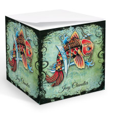 Tattoo Koi Memo Cube