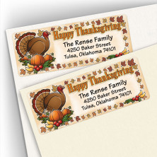 Thanksgiving Address Labels