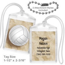 Volleyball Mini Tag