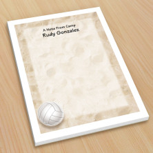 Sports Volleyball Small Note Pads