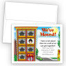 Apartment Moving Cards & Announcements - 1 Head