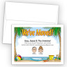 Beach Scene Moving Cards & Announcements