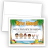 Beach Scene Moving Cards & Announcements