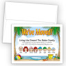 Beach Scene Moving Cards & Announcements
