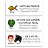 Birds, Fish, Cows and More Address Labels