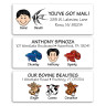 Birds, Fish, Cows and More Address Labels