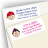 Birth Announcement Address Labels