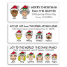 Christmas Address Label