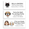 Dog & Cat Address Labels