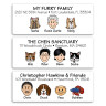 Dog & Cat Address Labels