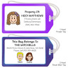 Family Caricature Luggage Tags