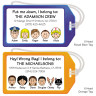 Family Caricature Luggage Tags
