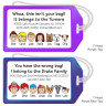 Family Caricature Luggage Tags