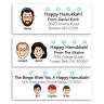 Happy Hanukkah Address Label