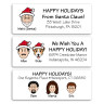 Happy Holidays Address Labels