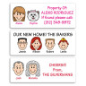 Family Address Labels - No Address