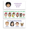 Family Address Labels - No Address